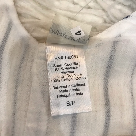 New🌿I Space Spag Straps Wraparound v frt Stripe - Picture 7 of 8